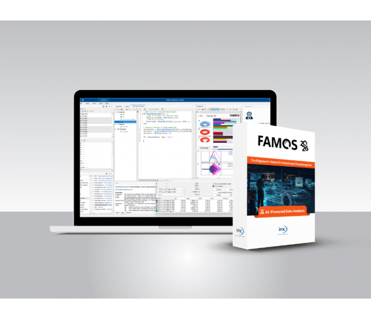imc FAMOS + AI - Analyzing and Visualizing Measurement Data Software